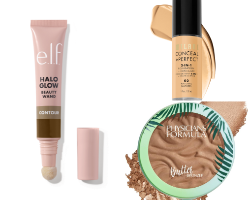 Full face makeup on a budget cover photo collage