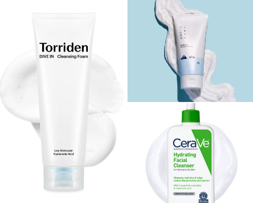 Best Products for Dry & Dehydrated Skin 💙 cover photo collage