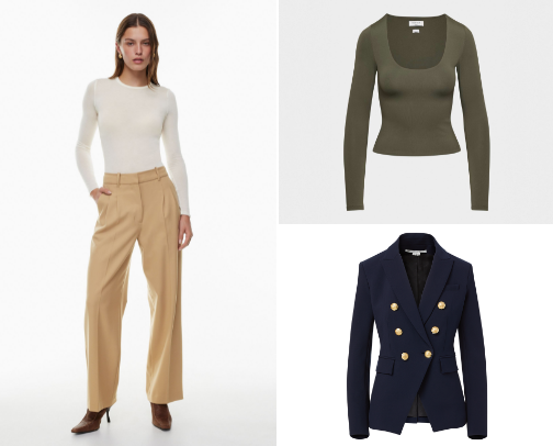 Work fits for the 30 something millennial who wants to look chic cover photo collage