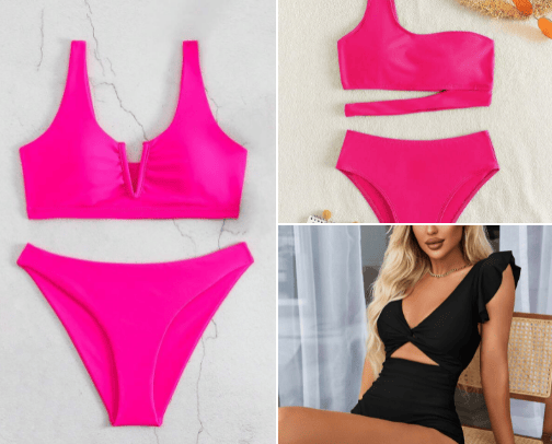 SWIMSUIT👙☀️🏖️ cover photo collage