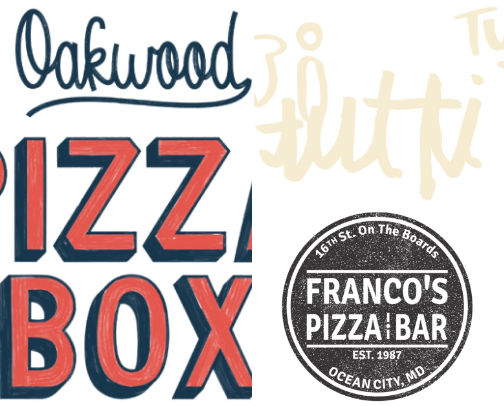 My (and my husbands) favorite pizza restaurantss cover photo collage