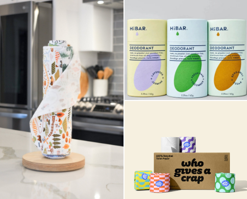 Eco friendly finds cover photo collage