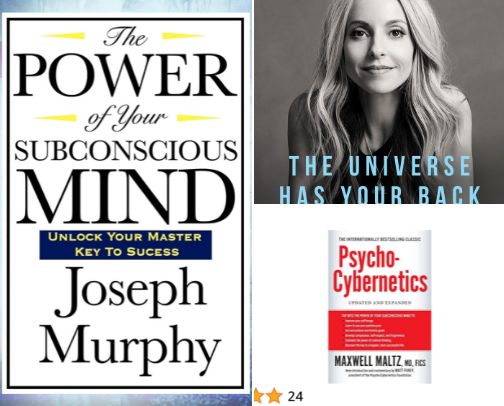 Manifestation Books That Changed My Life (And Helped Me Soften Into Receiving) 🤍 cover photo collage