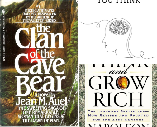 My favorite book recs cover photo collage