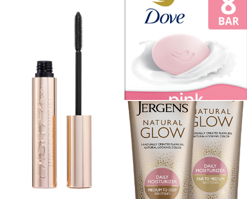 My favorite beauty items cover photo collage