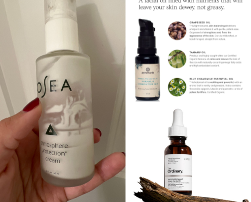 100% natural ways to glow on a budget! cover photo collage