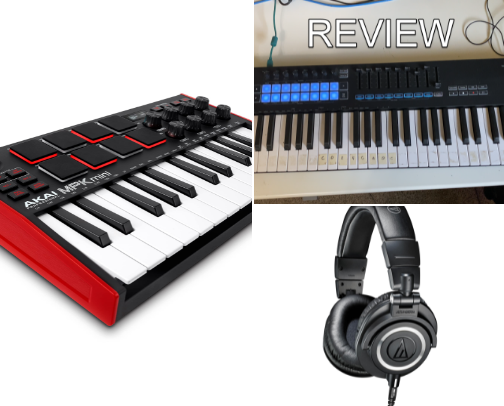 Music Production Gear cover photo collage