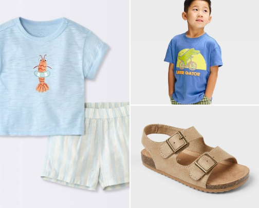 Target Toddler Boy Outfits cover photo collage