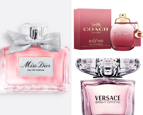 Fragrances for it girls 😘 cover photo collage