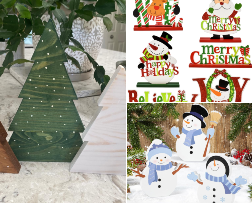 Décor Seasonal | Wood & Figurines✨🦌 cover photo collage