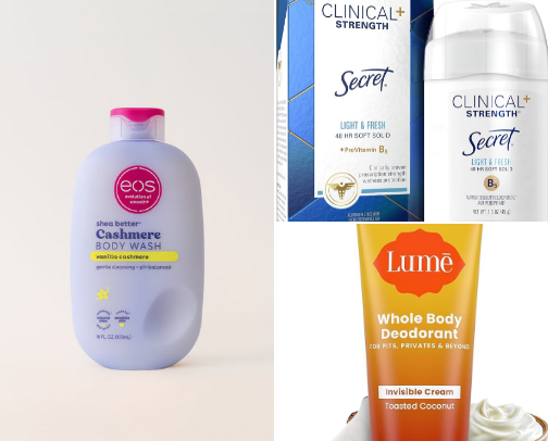Hygiene Faves cover photo collage