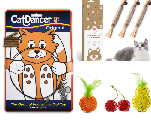 My Cats Favorite Toys cover photo collage