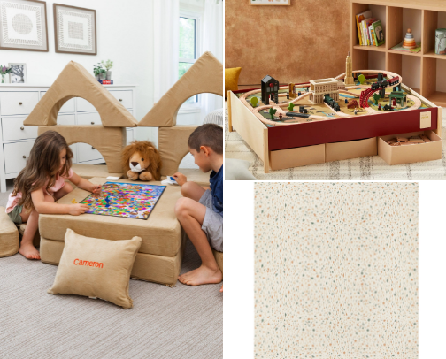 The Playroom Dream List cover photo collage