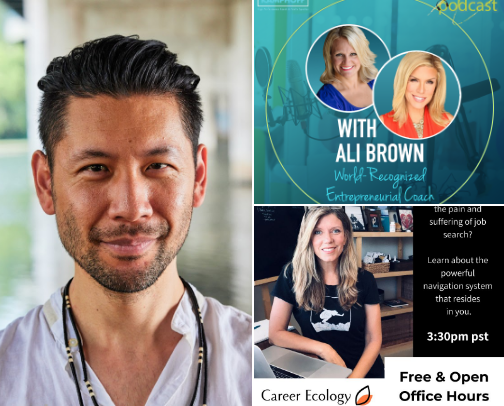 Career resources that helped me transition from job loss to business owner cover photo collage