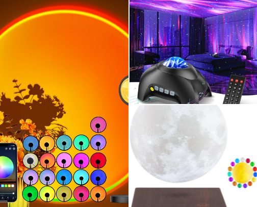 TikTok & Pinterest Viral Lamps Must Haves🕯️💓 cover photo collage