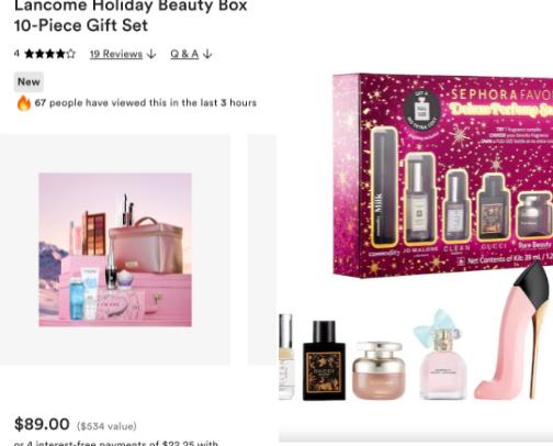 Ultra gift sets cover photo collage