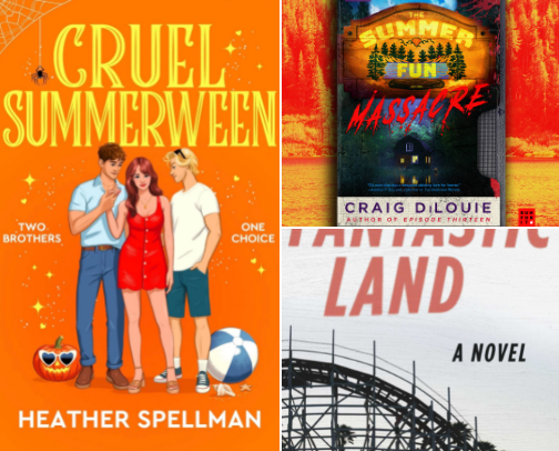 Summerween Reads ☀️👻 cover photo collage