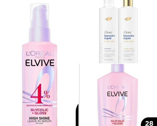 Frizzy Hair Care Favs cover photo collage
