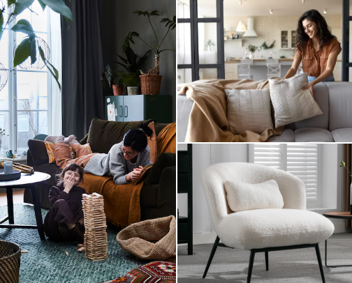 "A perfect blend of style and functionality, this piece adds character to any space." cover photo collage