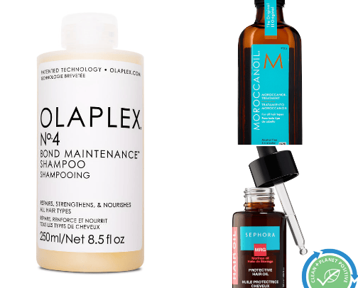 Hair care cover photo collage