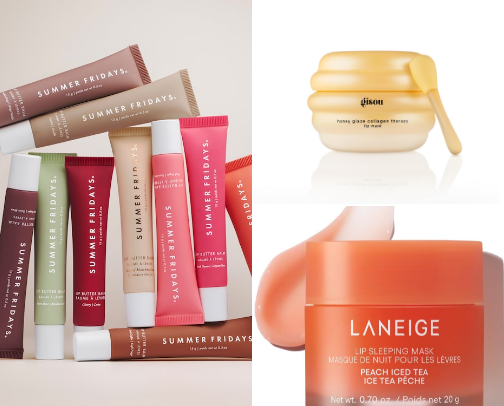 🫦 Mathilde’s favorites lip products cover photo collage