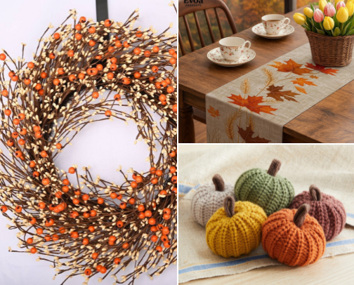 Fall and Thanksgiving Decor Ideas for this Holiday Season cover photo collage