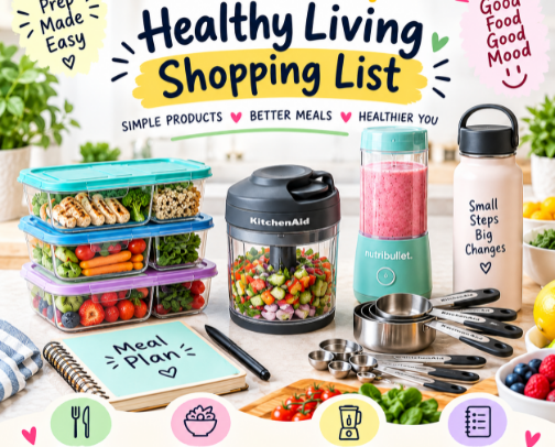 The Weight-Loss Edit — Smart Finds for Your Health Journey cover photo collage