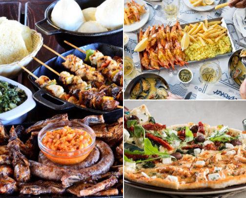 My Favourite Places To Eat cover photo collage