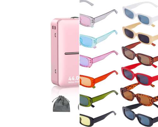 fav girly items cover photo collage