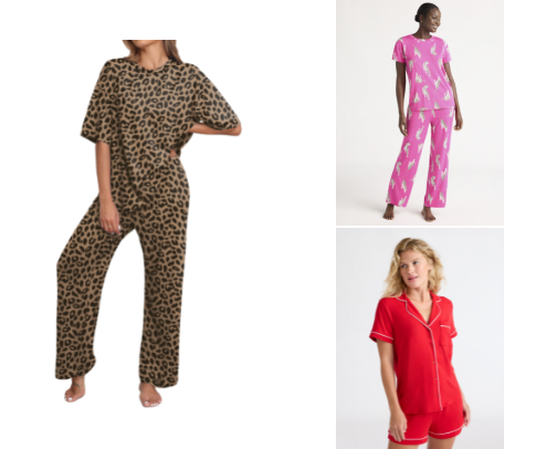 Cute pajama sets from WalMart! cover photo collage