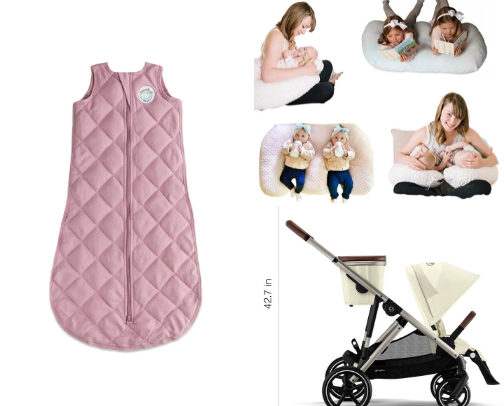 Double trouble 👶🏻👶🏻 must haves cover photo collage