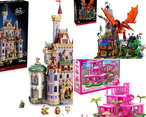 Legos, Bricks and Blocks! All different ages! cover photo collage