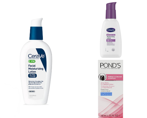 Skin care/body cover photo collage