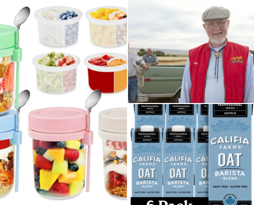 Overnight Oats Containers and Gear I Grab Every Morning on My Commute cover photo collage