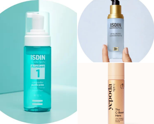 Skincare Routine cover photo collage