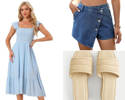 Summer closet update! 🛍️👗 cover photo collage