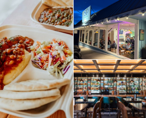 Place to eat at cover photo collage