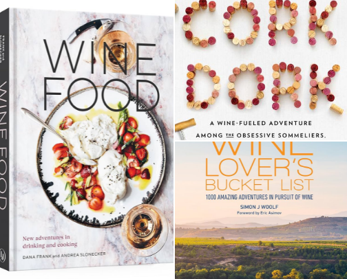 Bingeable Books for Wine Lovers cover photo collage
