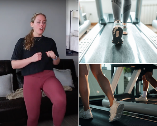 The Ultimate Indoor Walking Guide for Easy, Effective Fitness at Home cover photo collage