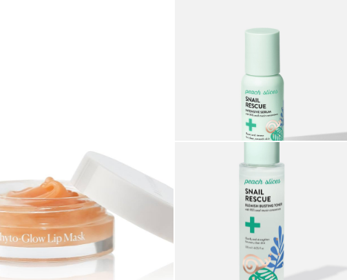 My hydration staples (toners and masks) cover photo collage