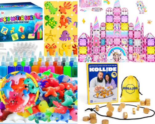 Unplug & Play: Screen-Free Ideas For The Kids cover photo collage