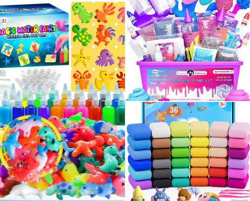 Unplug & Play: Screen-Free Ideas For The Kids cover photo collage