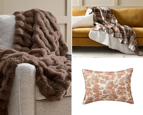 Fall living room reset cover photo collage