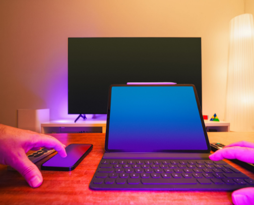 Productivity & Tech Gear cover photo collage