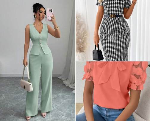 SHEIN Summer Fashion cover photo collage