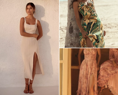 Fashionable Dresses cover photo collage
