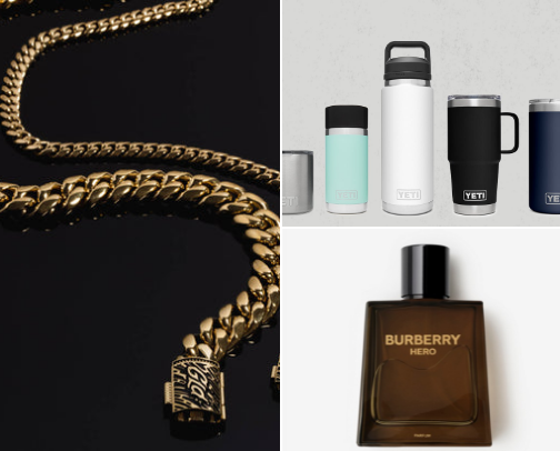 Top Gift Ideas for Guys: Tech, Fashion & More cover photo collage