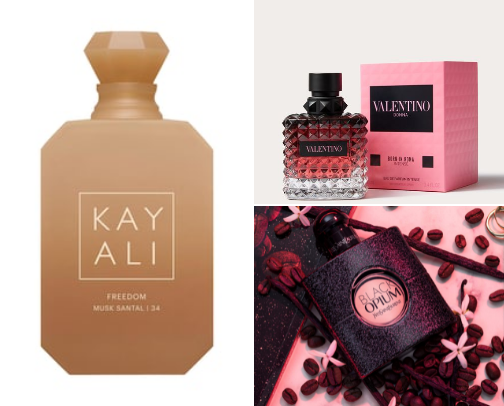 Perfumes cover photo collage