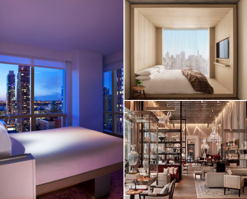 Favorite NYC Hotels cover photo collage