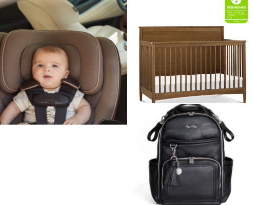 Baby must haves cover photo collage